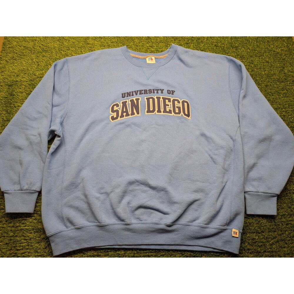 Russell Athletic University of San Diego Men's Small Crewneck Sweatshirt Sz XXXL